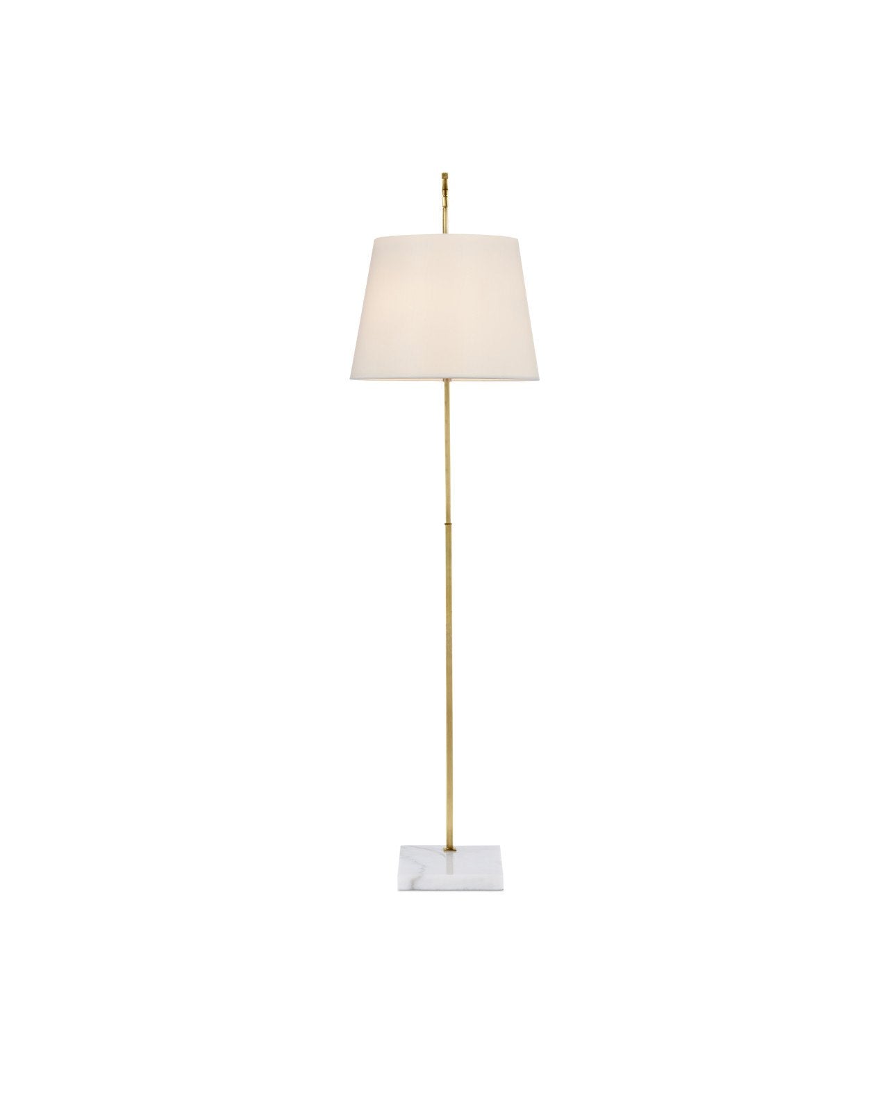 Cloister Medium Brass Floor Lamp